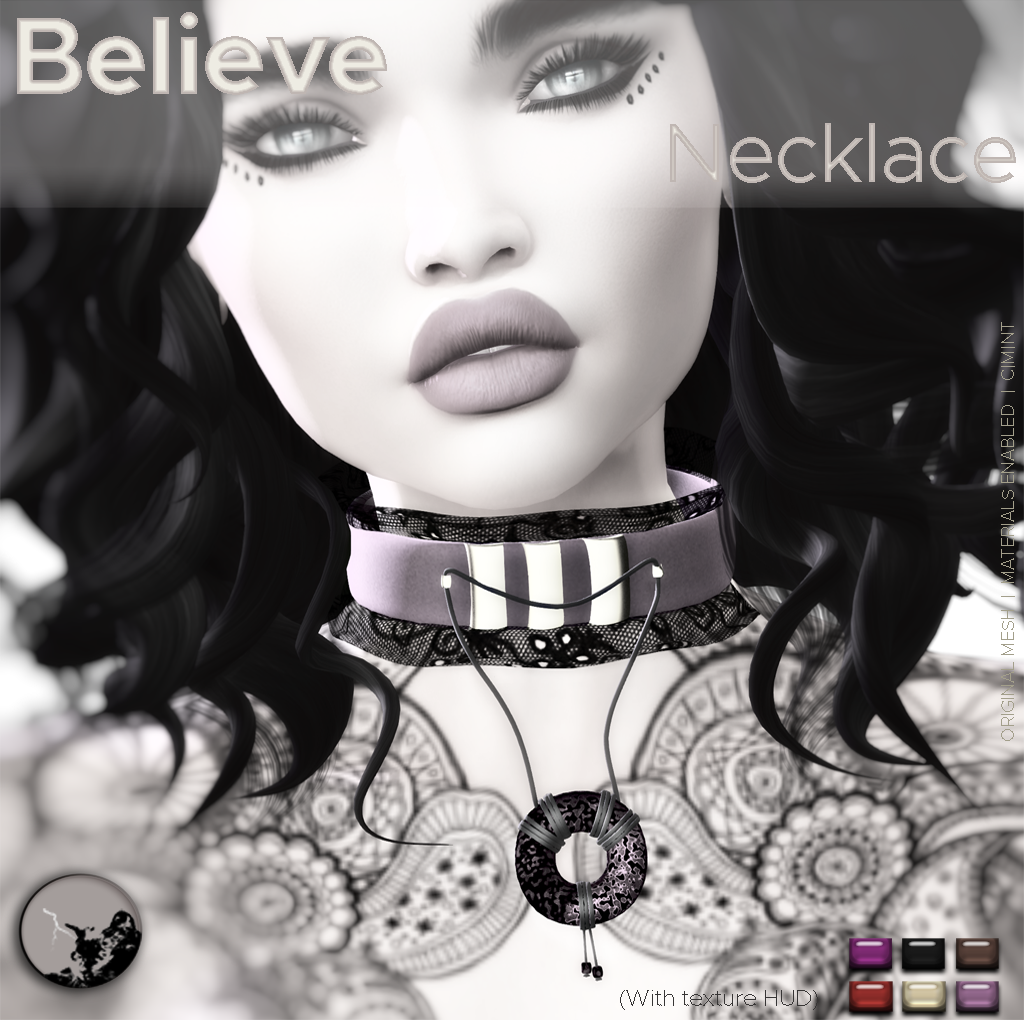Believe necklace @ InspirationSL graphic