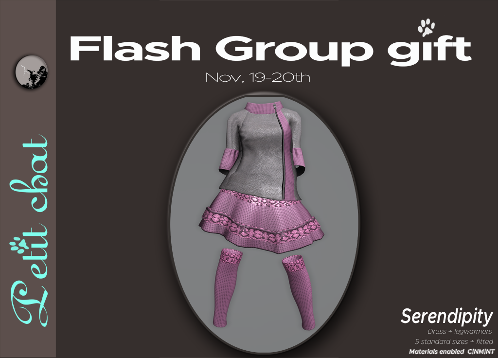 New flash groupgift is out : Serendipity graphic