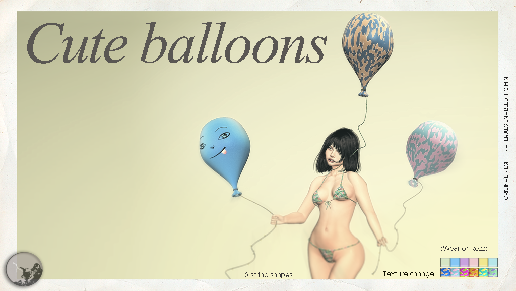 Cute balloons @ The Chapter Four graphic