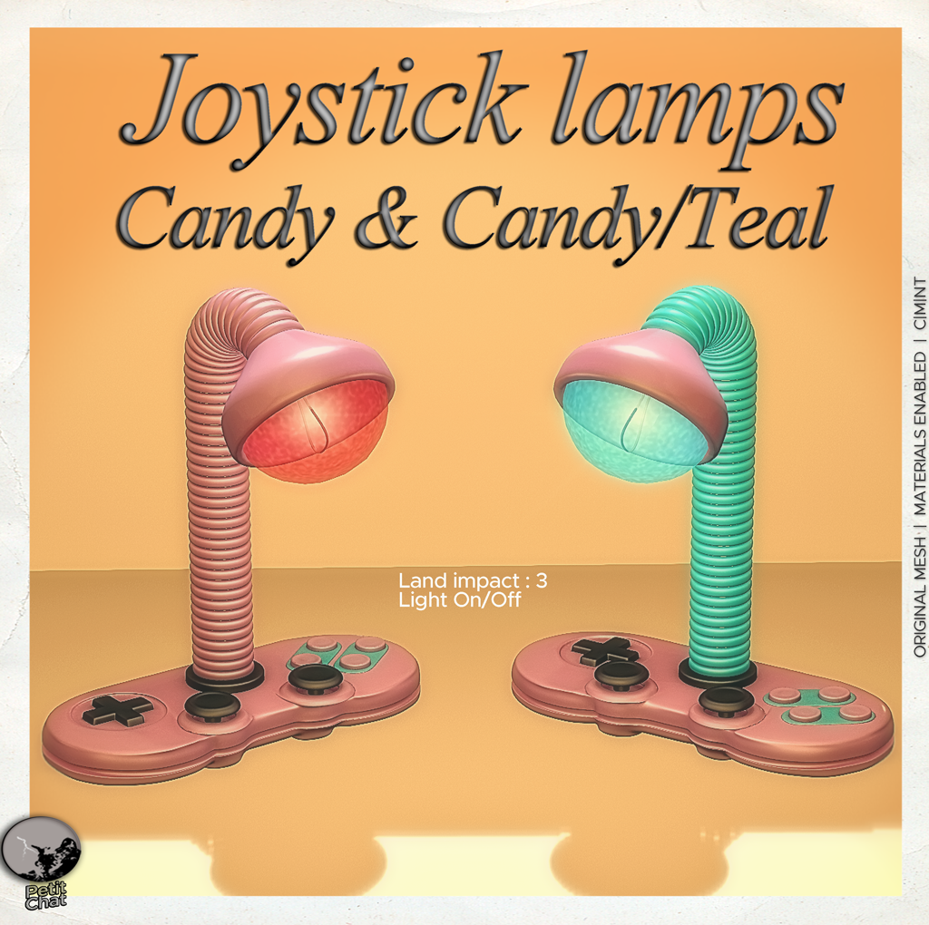Joystick Lamps @ Nerdcon Event (July) graphic