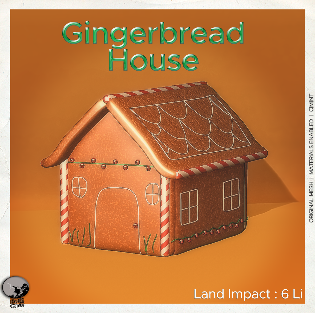 Gingerbread House : New Release ! graphic