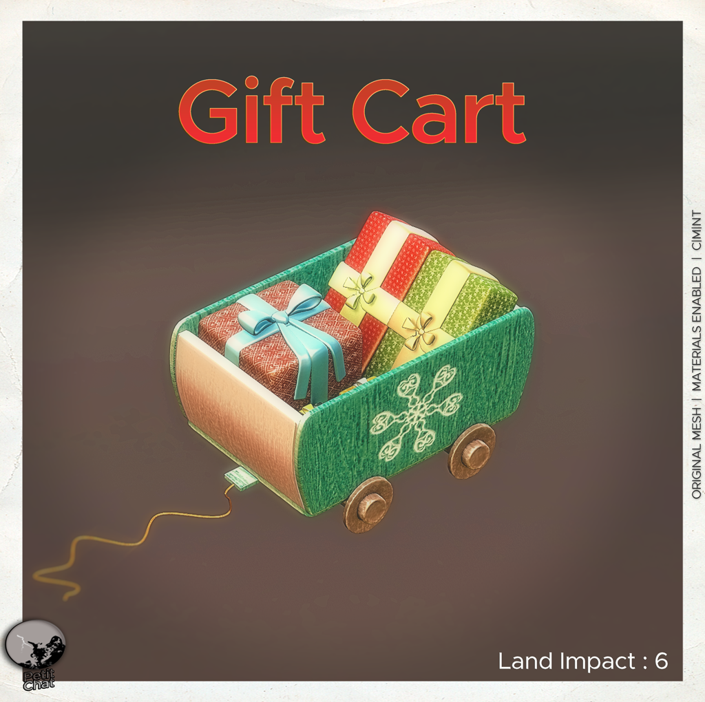 Gift Cart : new release @ Shop & Hop event graphic