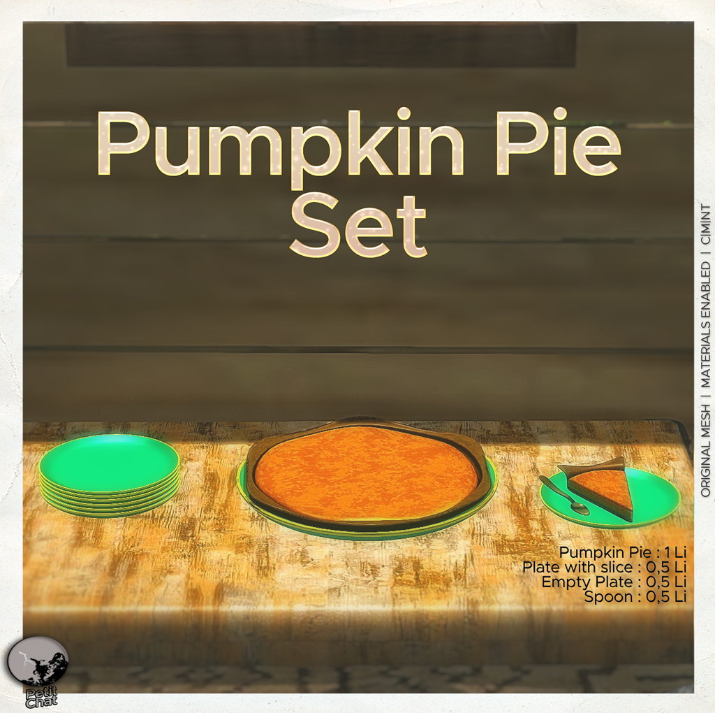 Pumpkin Pie Set : New release : October groupgift graphic