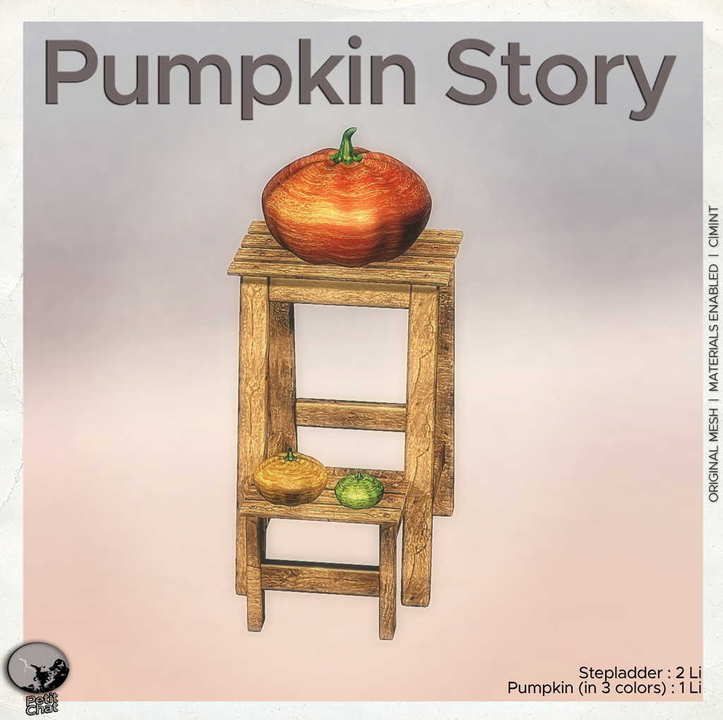 Pumpkin Story : New release graphic