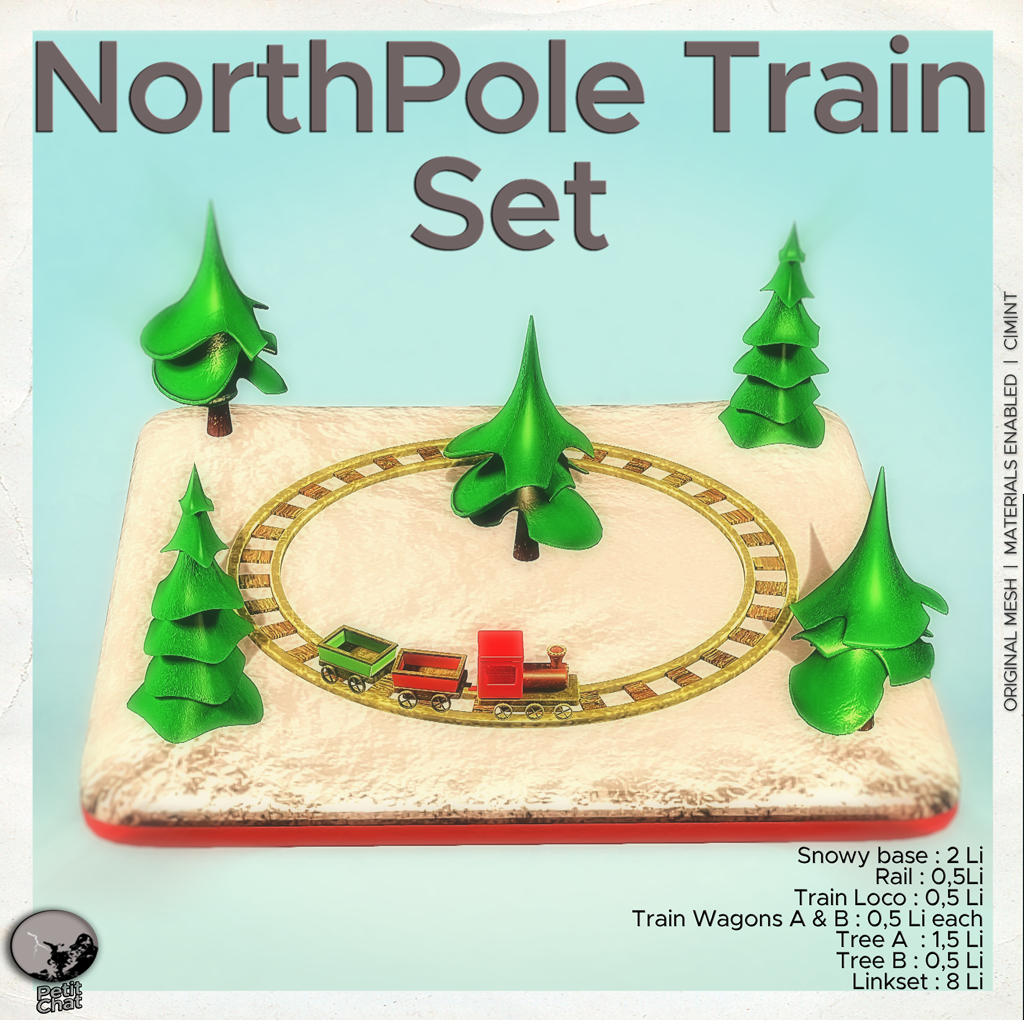 NorthPole Train Set : Exclusive NovemBER GROUPGIFT graphic