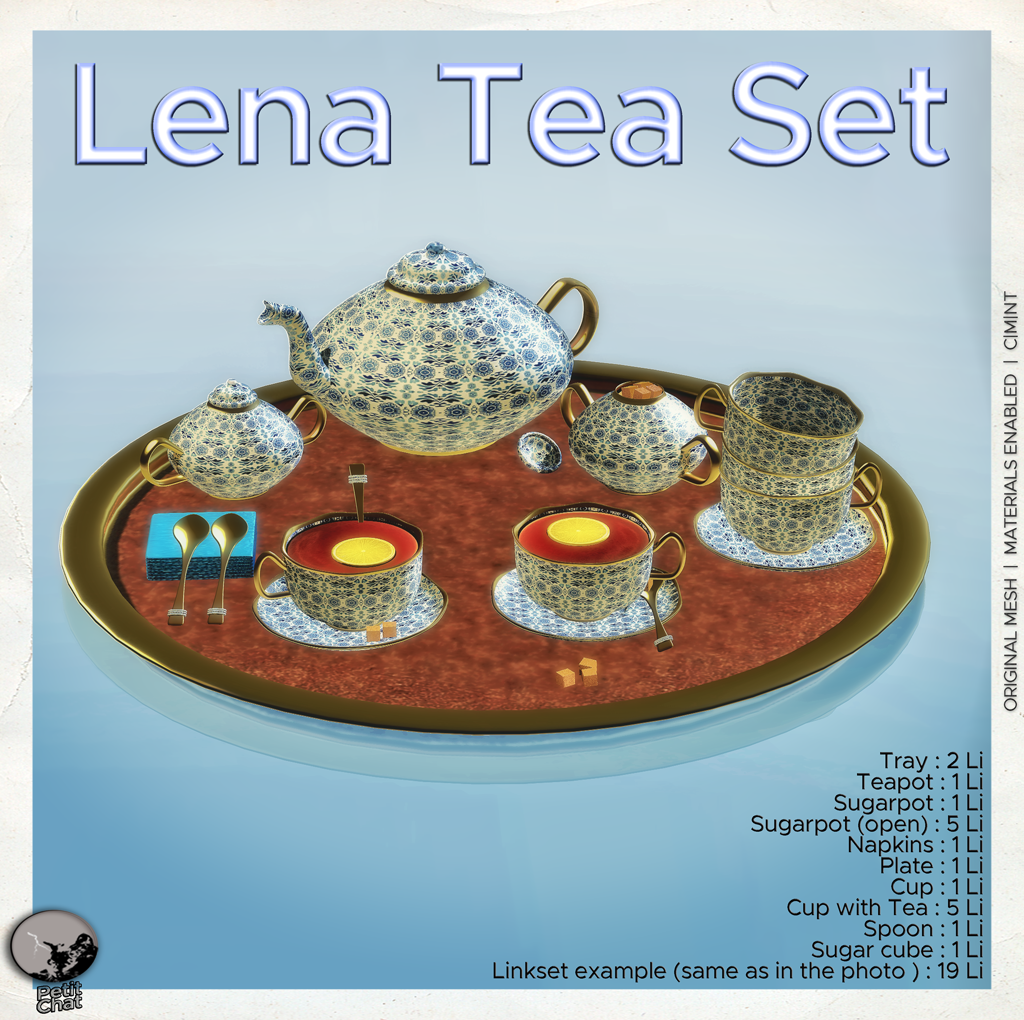 Lena Tea Set : EXCLUSIVE Dec. GROUPGIFT graphic