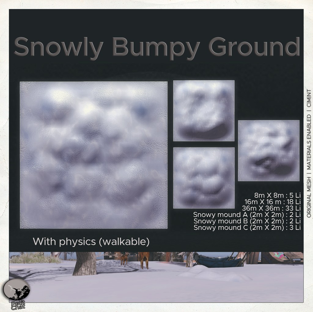Snowy Bumpy Ground Building Pack : New Release graphic