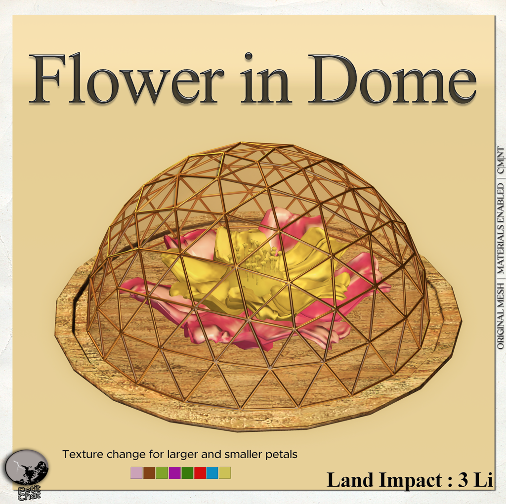 Flower in Dome : Groupgift in May graphic