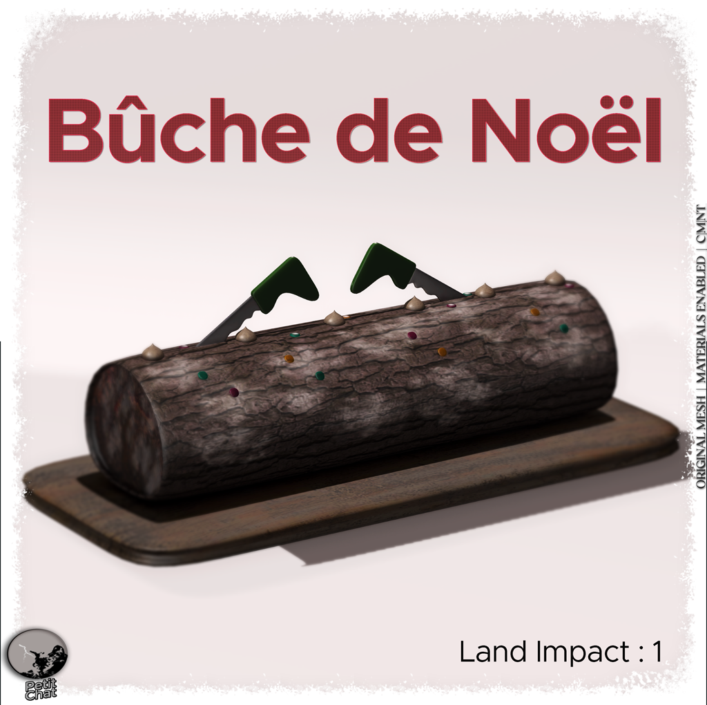 Bûche de Noël : a gift for everyone ! graphic