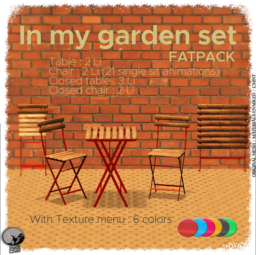 In My Garden Set : new release ! graphic