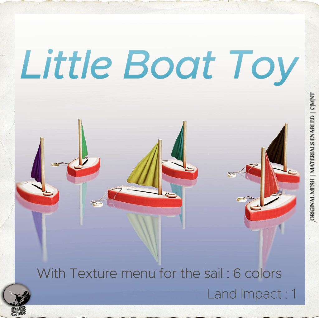 Little Boat Toy : New release graphic