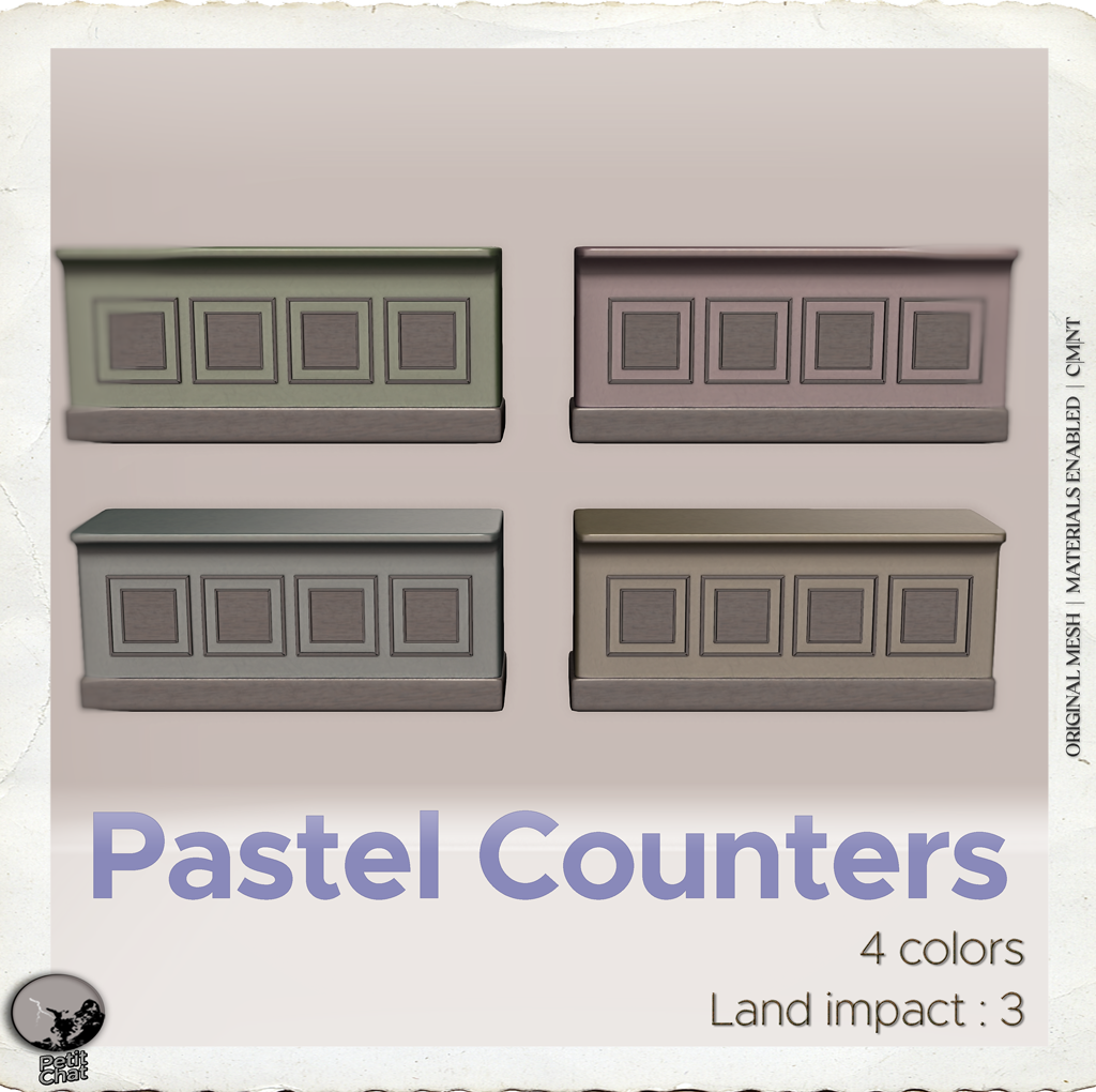 Pastel Counters : New release graphic