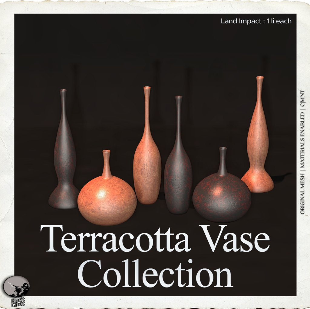 Terracotta Vases Collection : new release graphic